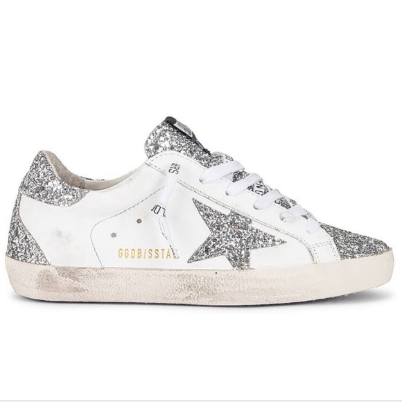 Golden Goose Shoes - Golden Goose Classic Superstar w/ Glitter